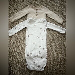 Baby Sleep Gown with Animal Print